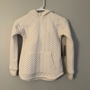 Ideology Quilted White Hoodie‎ (A2-9)